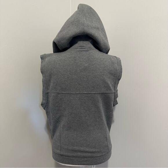 Nike Tech Fleece Hoodie Vest Gray size XS Off Center Zip up - Picture 6 of 11
